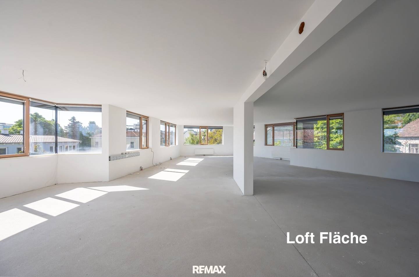 Loftwohnung mit Ausbaupotenzial Blick ins Grüne
