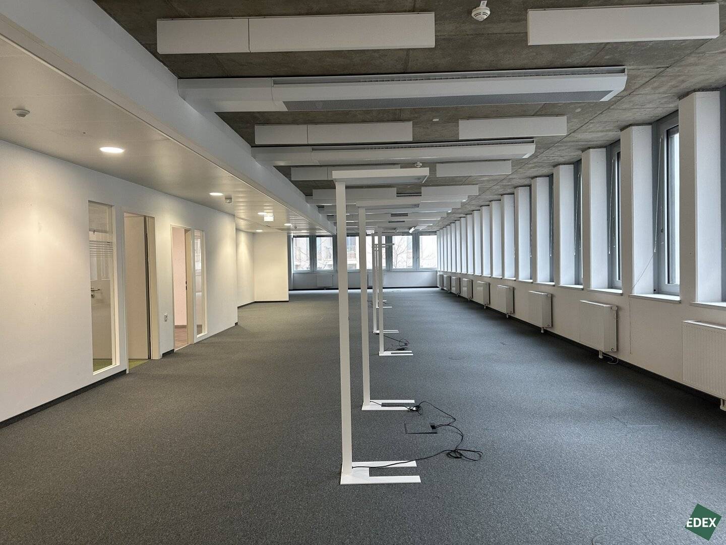 Office space with underground parking and elevators