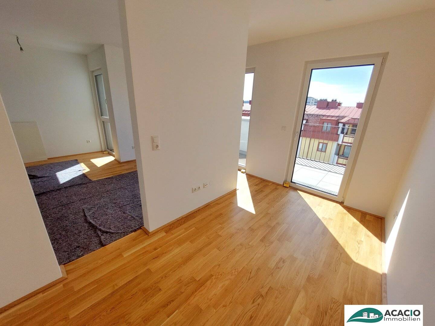 Attic apartment new build large terrace