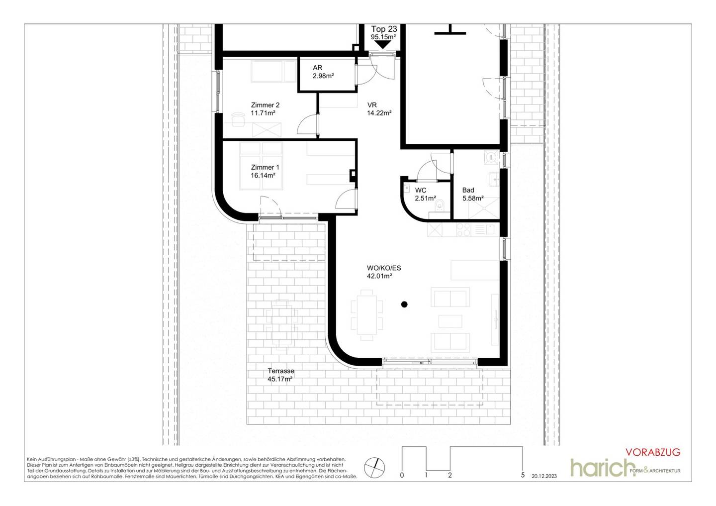 Neubauprojekt - Modernes Wohnen in der Stadt, Top 23 im Penthouse Stil