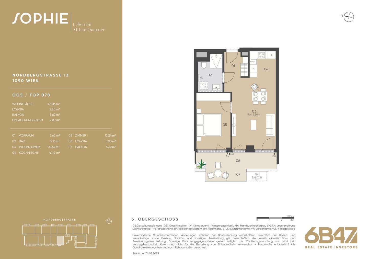 Vorsorgewohnung Neubau Balkon