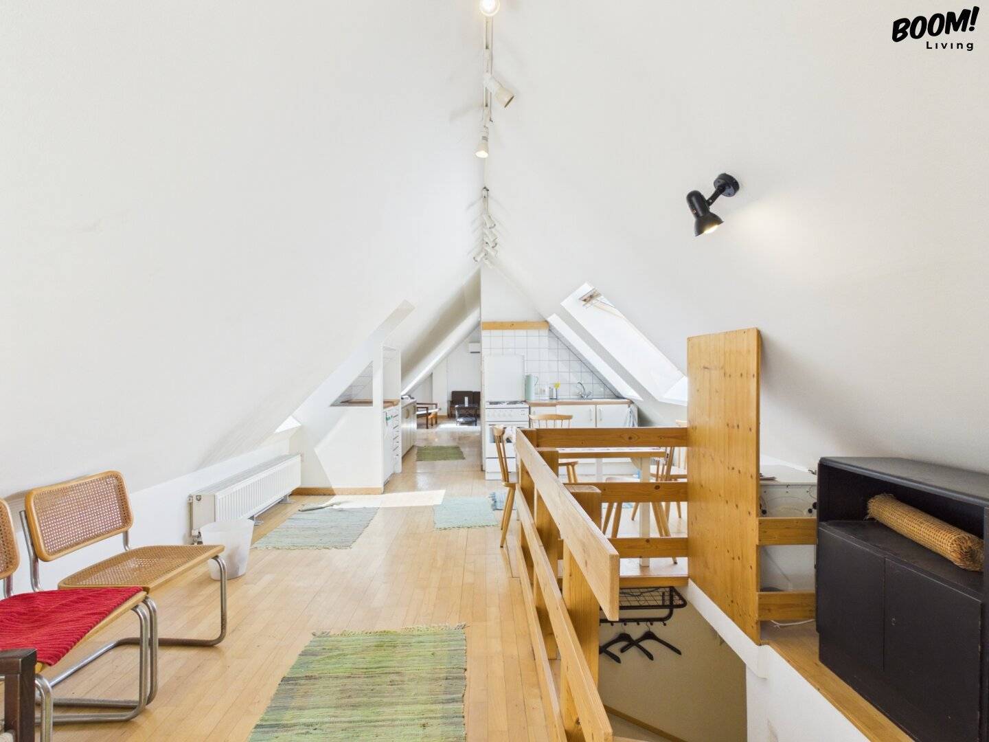 Attic flat with air conditioning near Westbahnhof