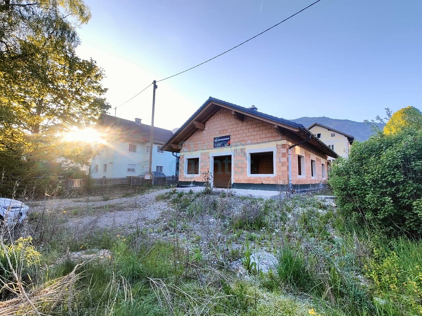 Quiet Bungalow Shell in Bad Ischl with Garage and Garden