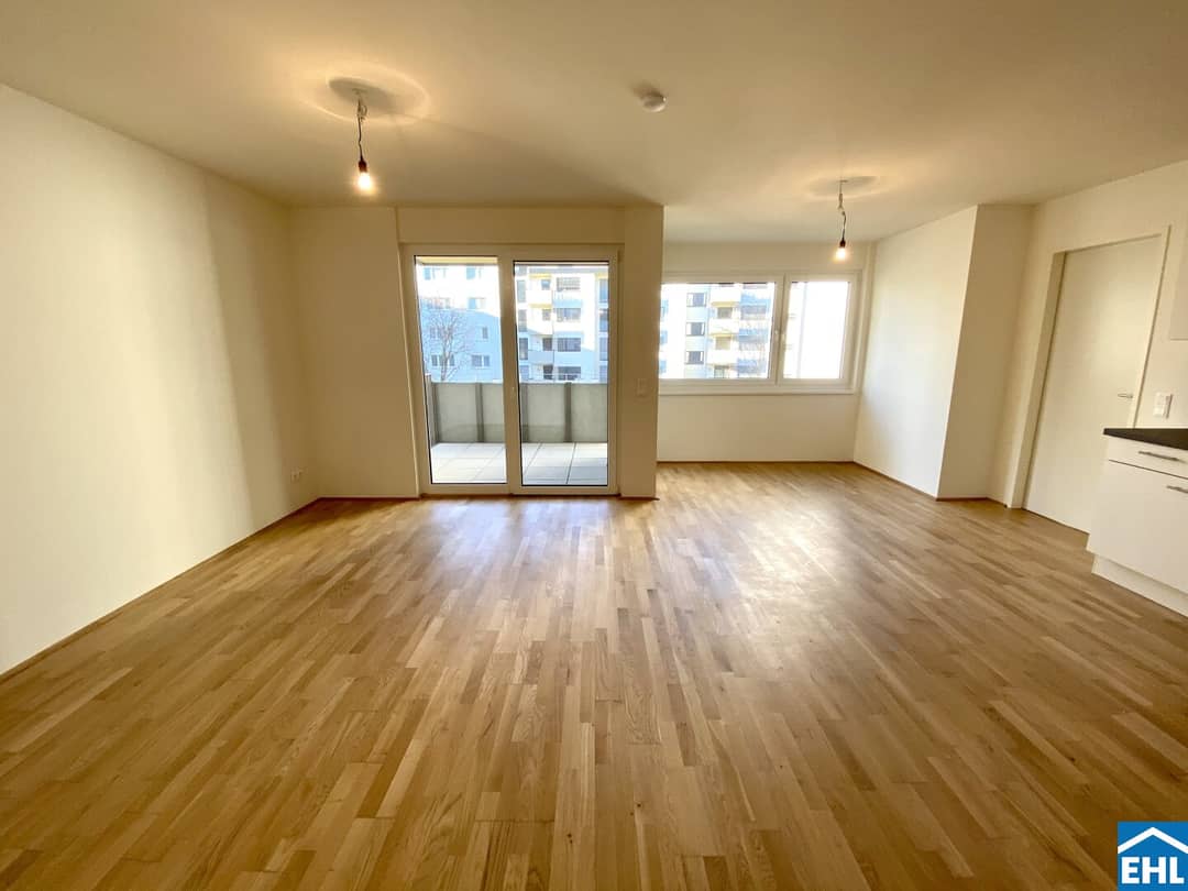 Apartment near Floridsdorfer Wasserpark with balcony