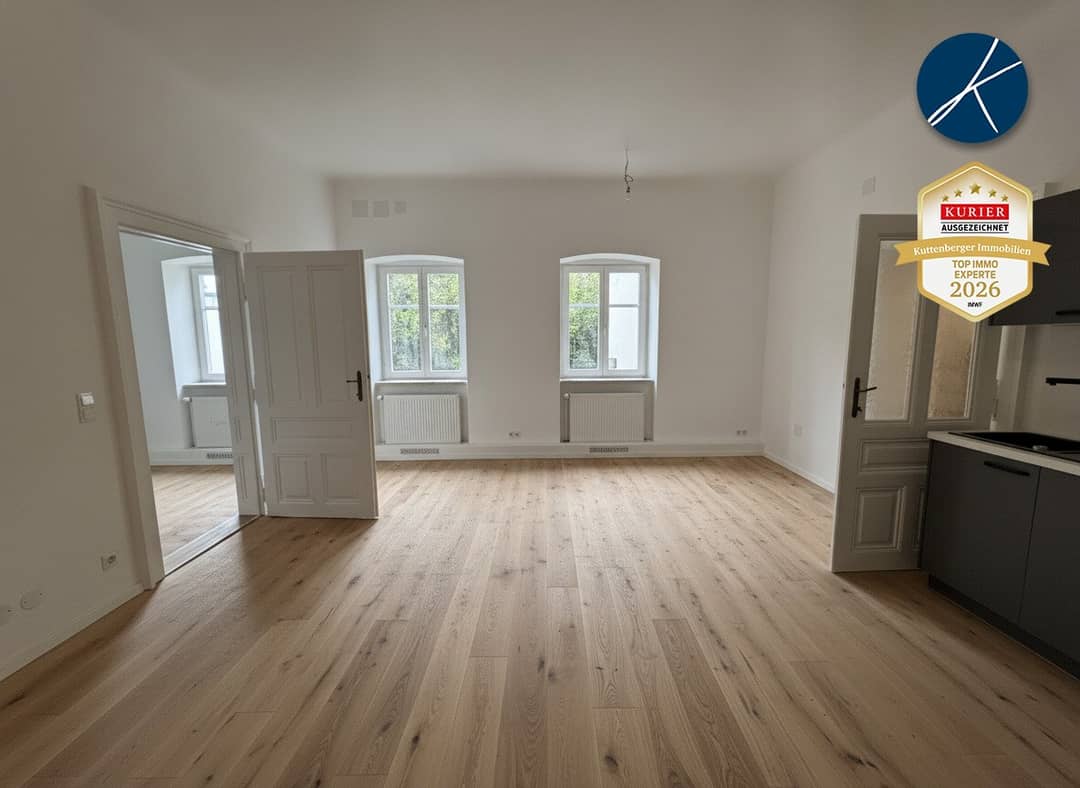 Recently renovated apartment in quiet courtyard