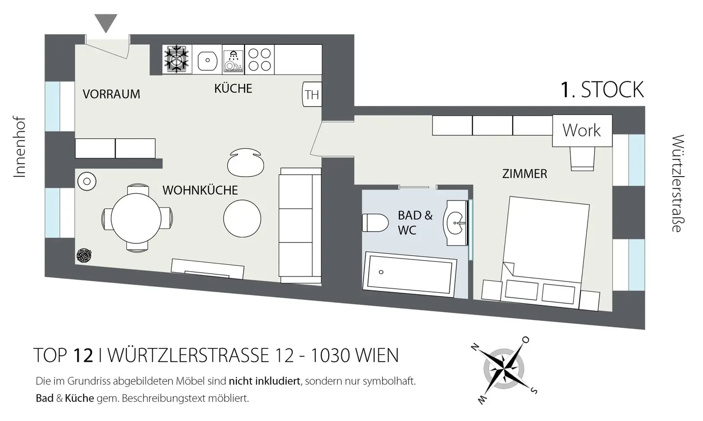 Renovated historic apartment near Prater and U3