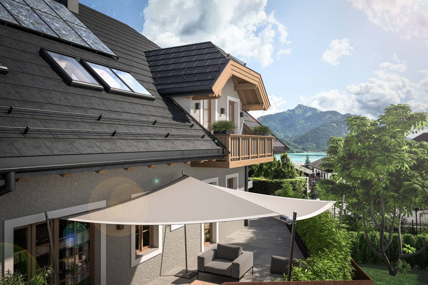 Plot with Lake View and Building Permit in St. Gilgen