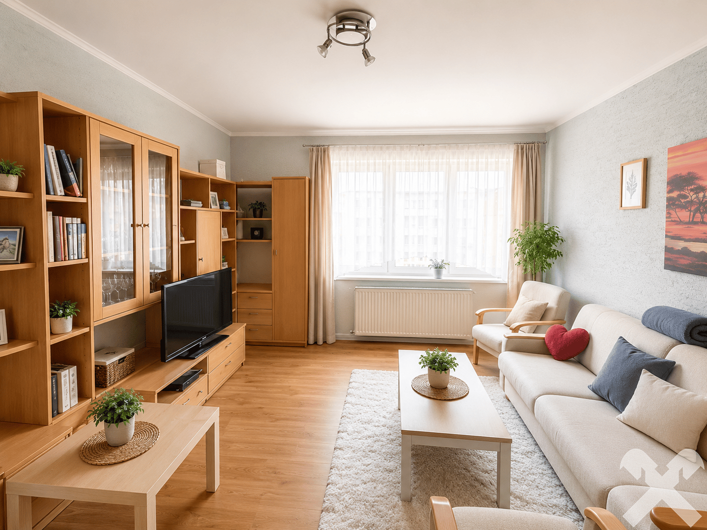 Anlegerwohnung mit vorhandenem Mieter Westbalkon