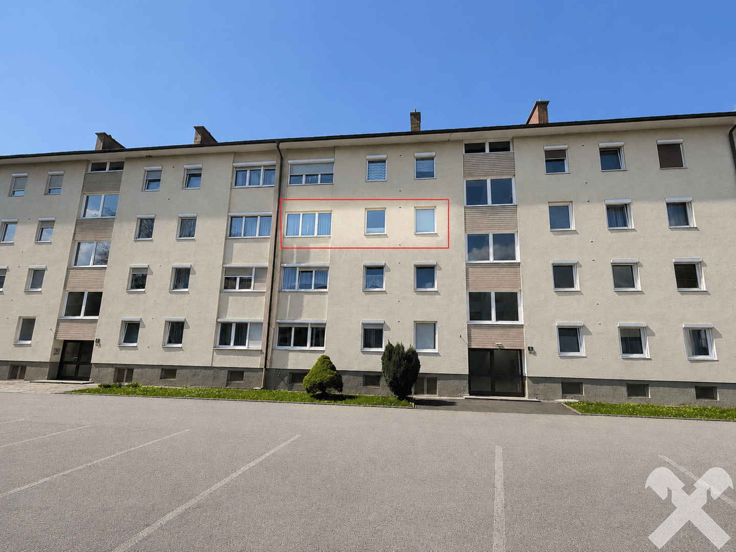 Anlegerwohnung mit vorhandenem Mieter Westbalkon