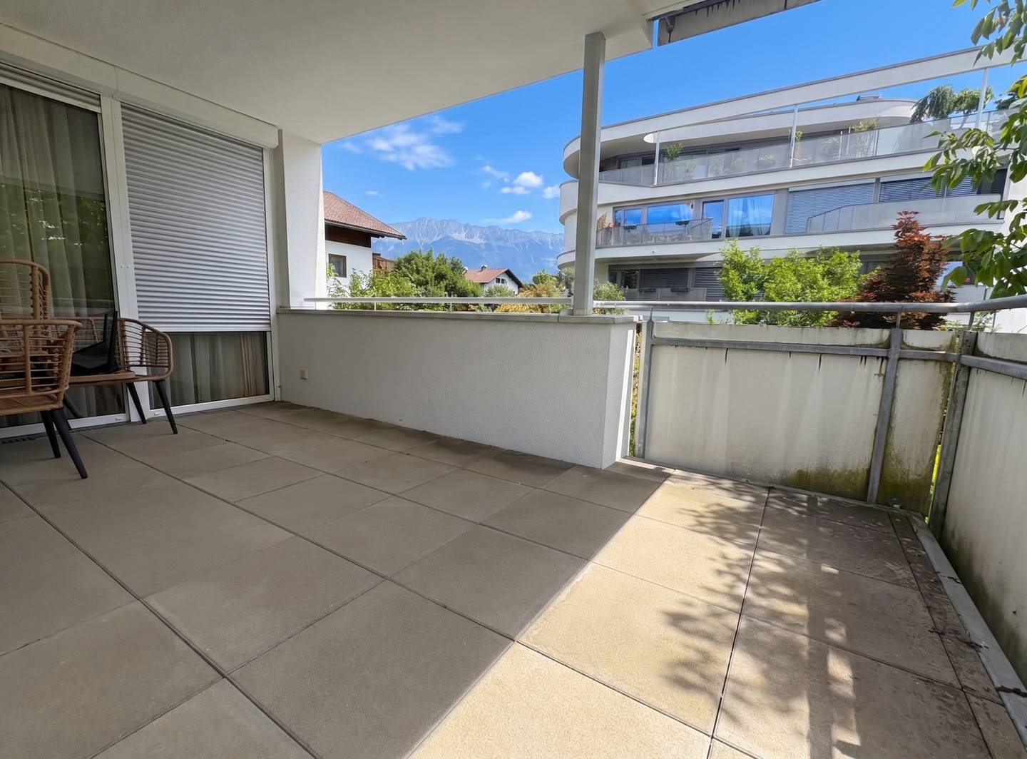 Wohnung mit Terrasse und Tiefgaragenplatz inklusive