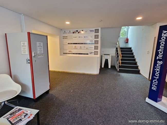 Office spaces in central location with underground parking and district heating