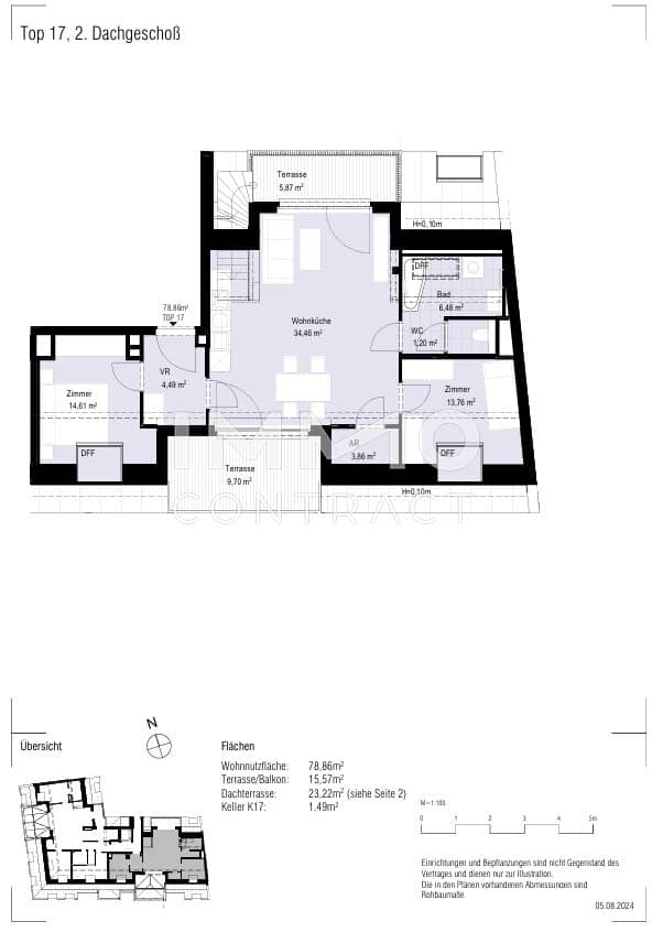 Wohnung nahe AKH Wien große Terrasse Tiefgarage