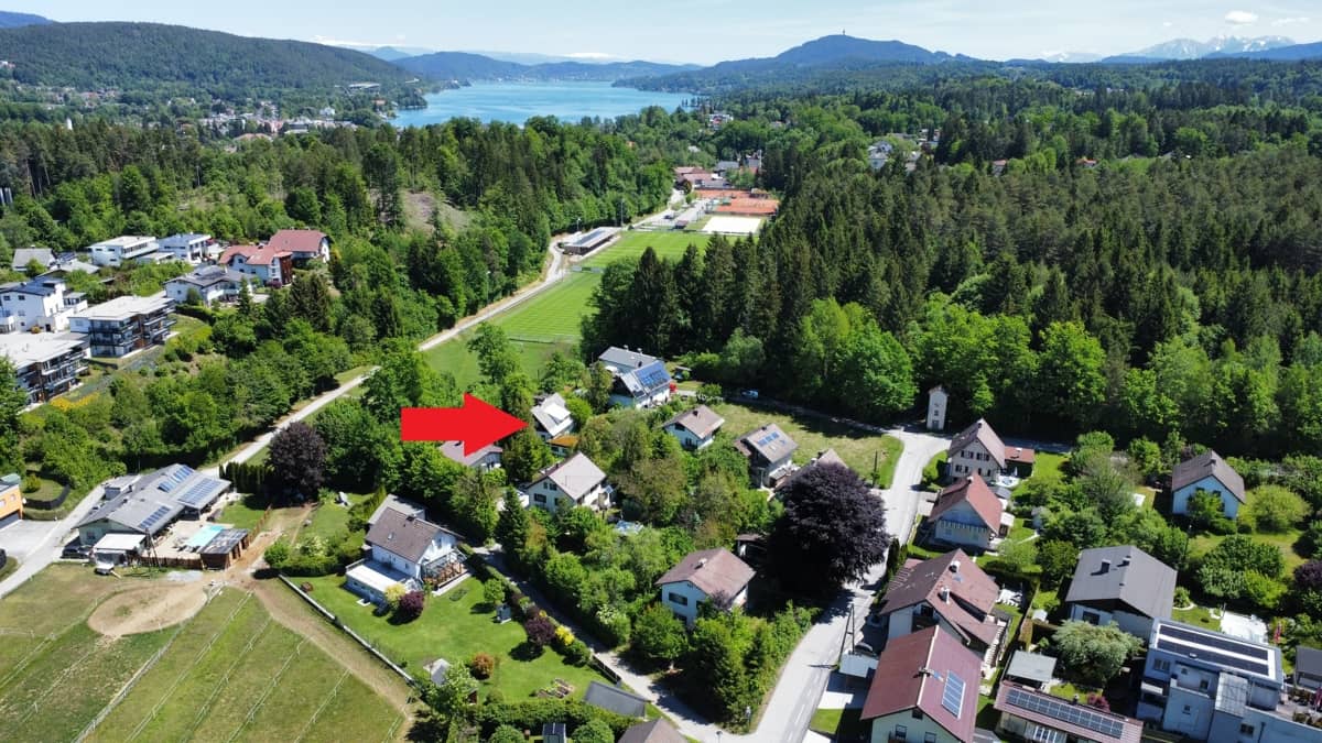 Baugrundstück mit Privatsphäre am ruhigen Ortsrand von Velden