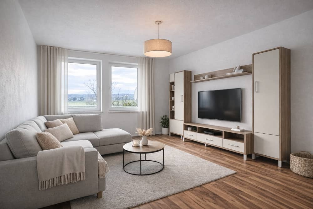 Wohnung mit Loggia und Parkplatz in ruhiger Lage