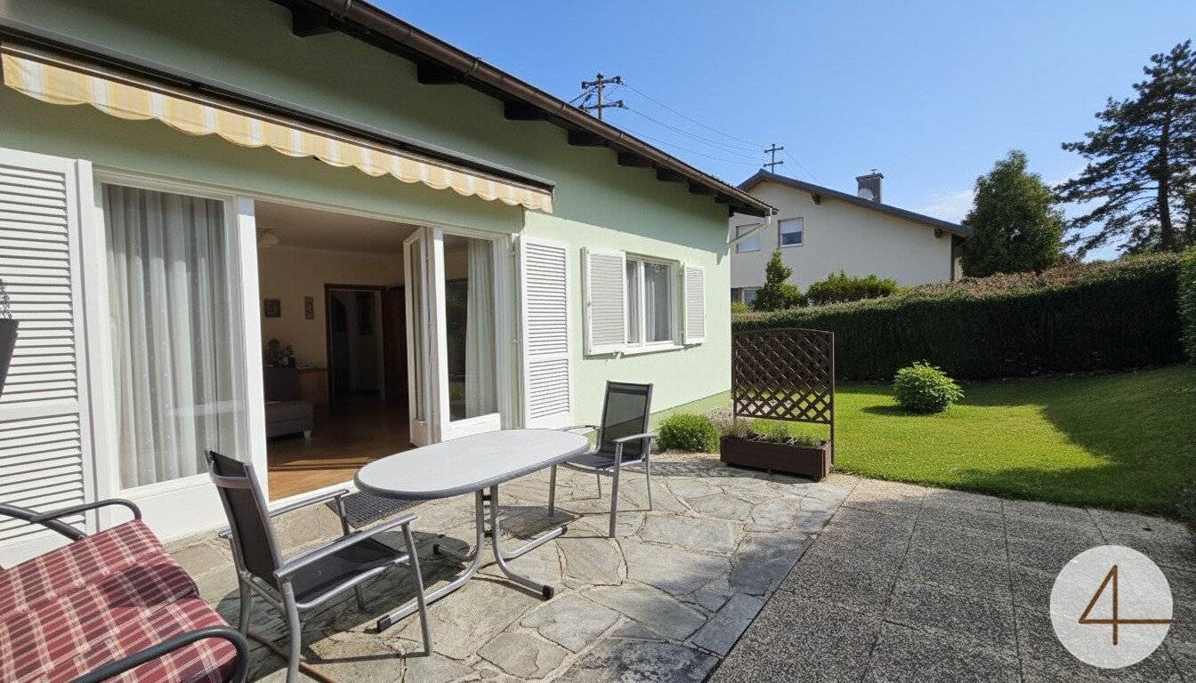 Ruhiges Haus mit Terrasse und großem Garten in Alkoven