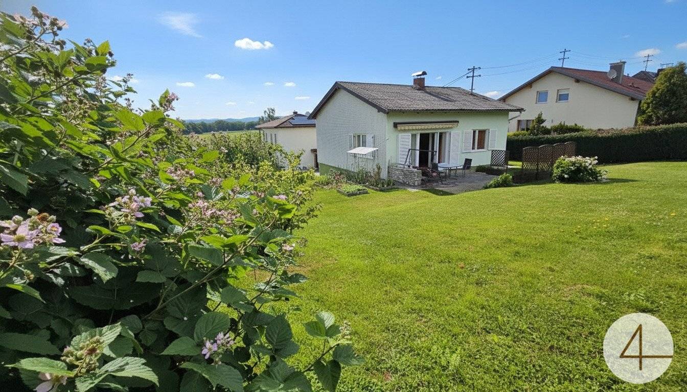 Ruhiges Haus mit Terrasse und großem Garten in Alkoven