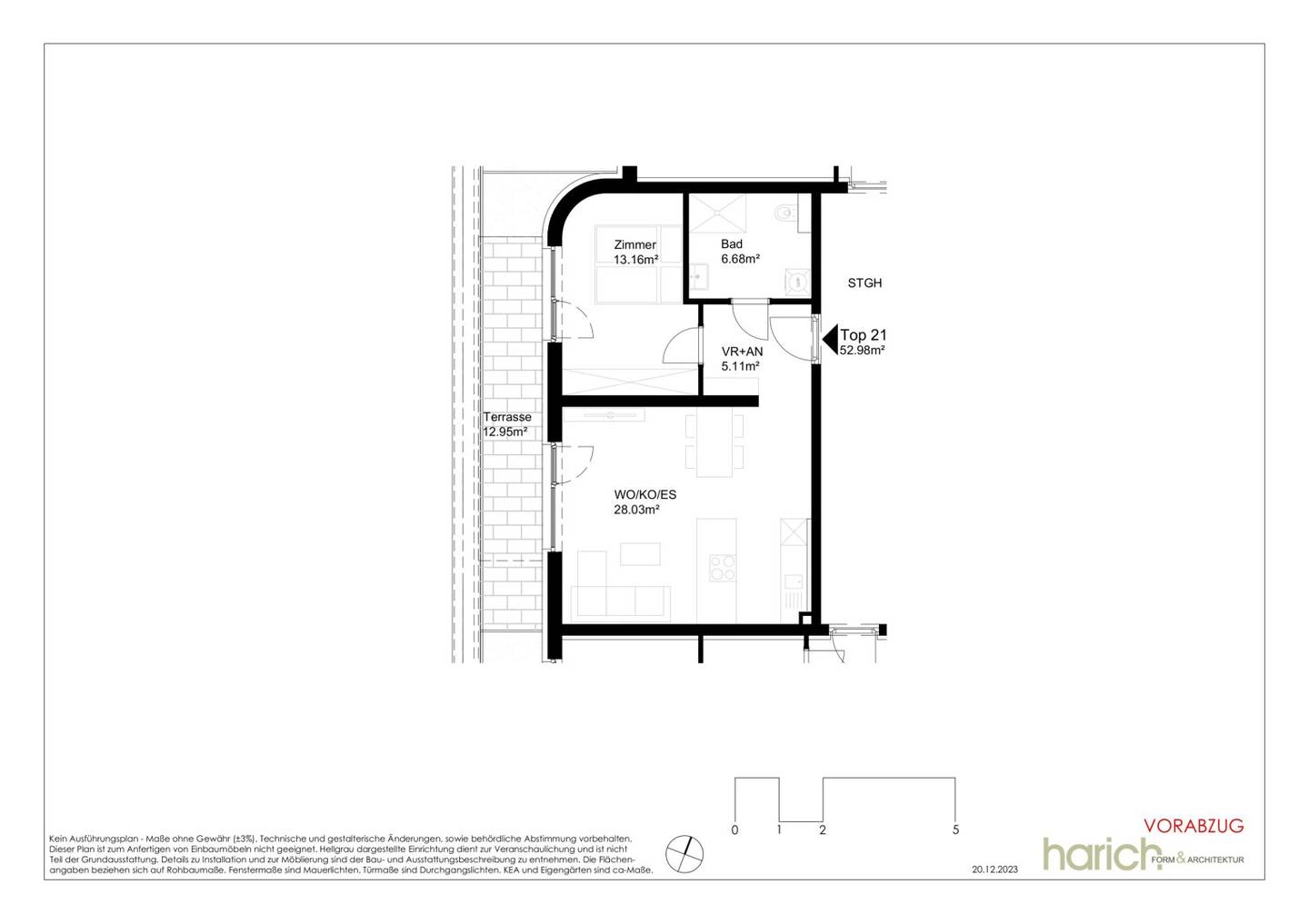 Neubauprojekt - Modernes Wohnen in der Stadt, Top 21 im Penthouse Stil