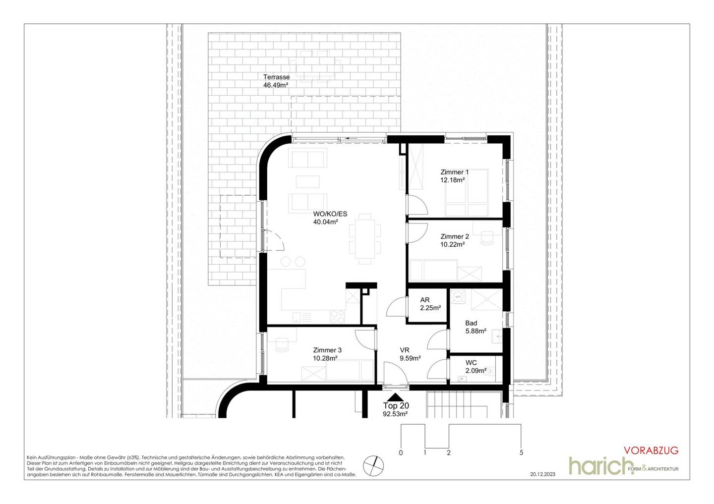 New construction project Modern living in the city Top 20 in penthouse style