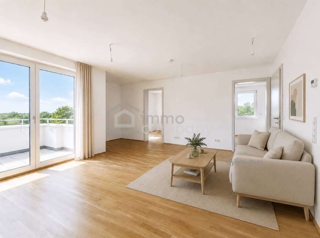 New apartment in green quiet setting with balcony