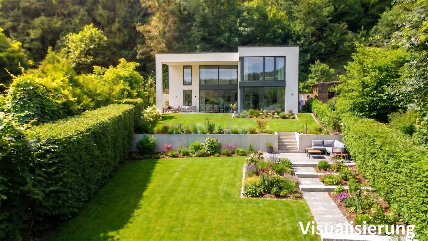 Corner Plot by the Forest Edge with Stream in Linz