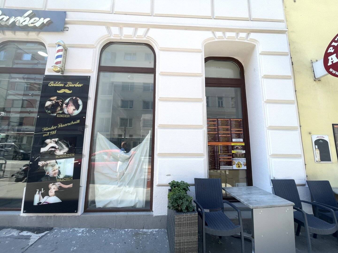 Leased commercial premises in the Fasanviertel as an investment