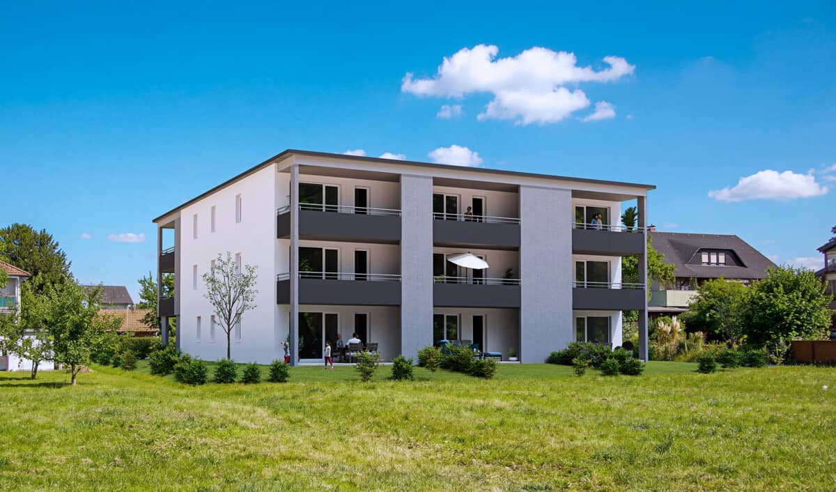 Erdgeschosswohnung Erstbezug Großzügiger Garten