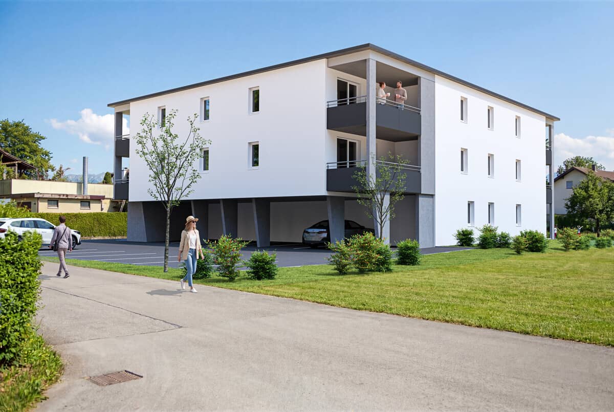 Erdgeschosswohnung Erstbezug Großzügiger Garten