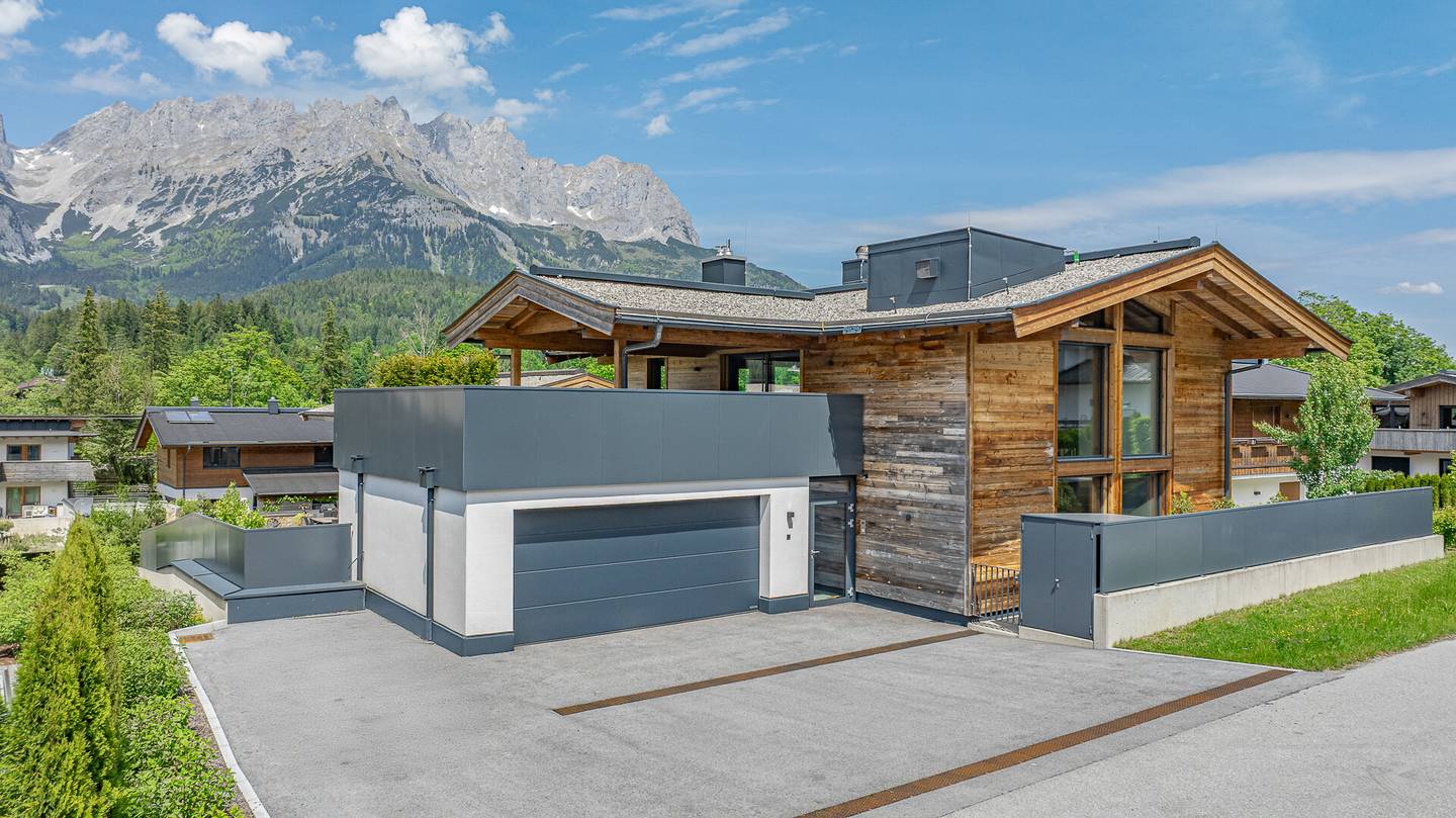 Luxusvilla mit Kaiserblick nahe dem Skilift