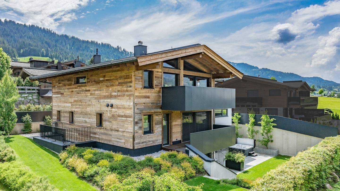 Luxusvilla mit Kaiserblick nahe dem Skilift