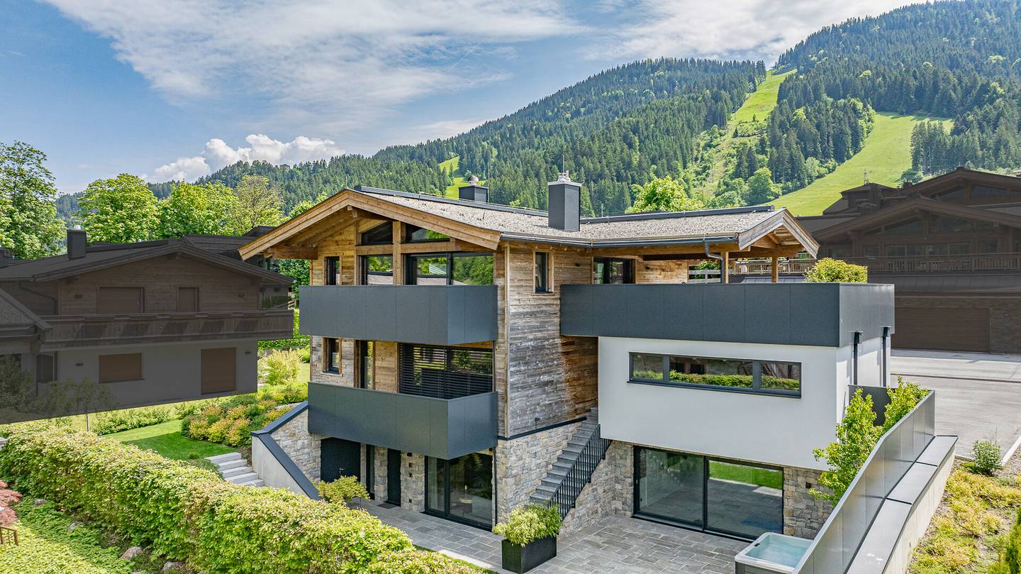 Luxusvilla mit Kaiserblick nahe dem Skilift
