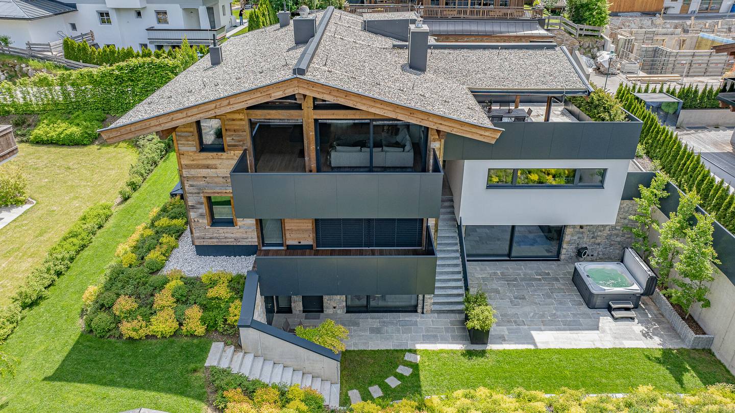 Luxusvilla mit Kaiserblick nahe dem Skilift