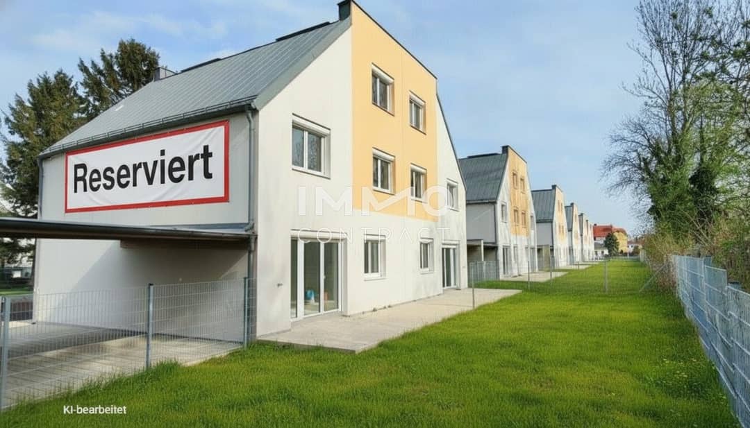 Helle Doppelhaushälfte mit Garten und Terrasse in Ebenfurth