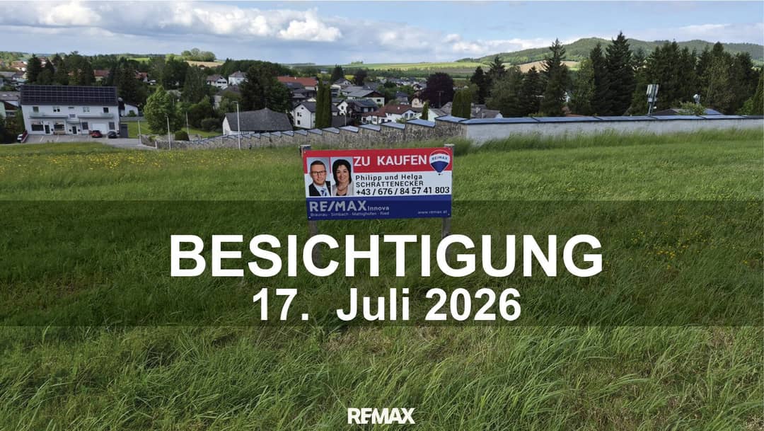 Baugrund in neuer Siedlungslage mit Erschließung