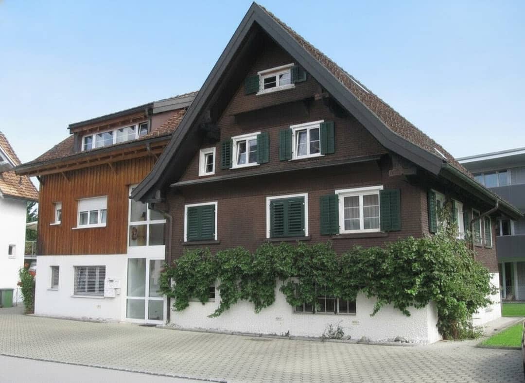 Maisonette in Lustenau two levels parking