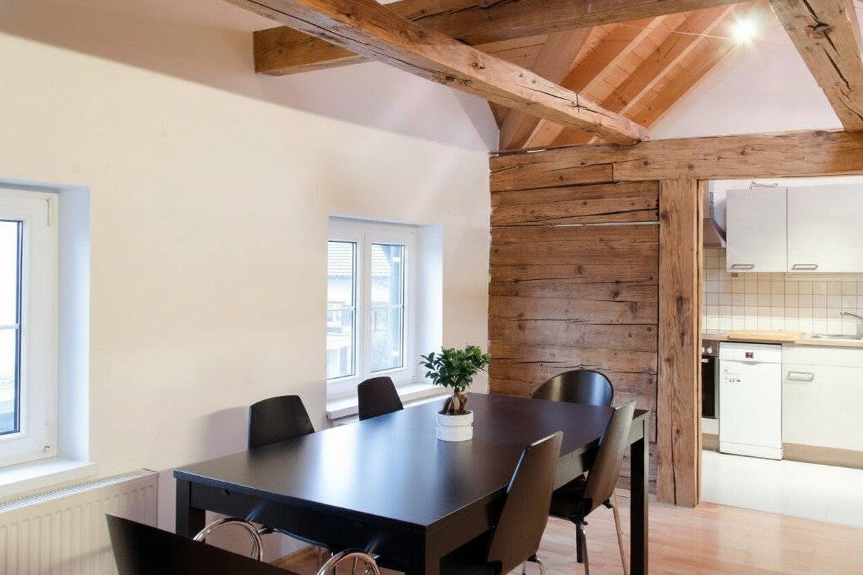 Maisonette in Lustenau two levels parking