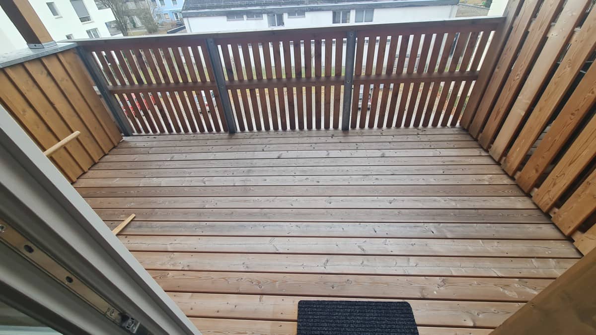 Dachgeschosswohnung mit Balkon und Stellplatz