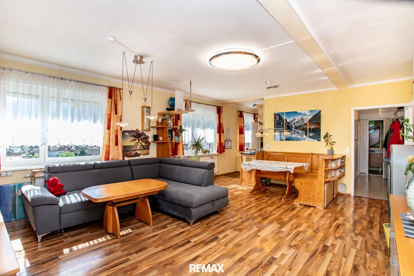 Wohnung Traunsteinblick Loggia und Garage