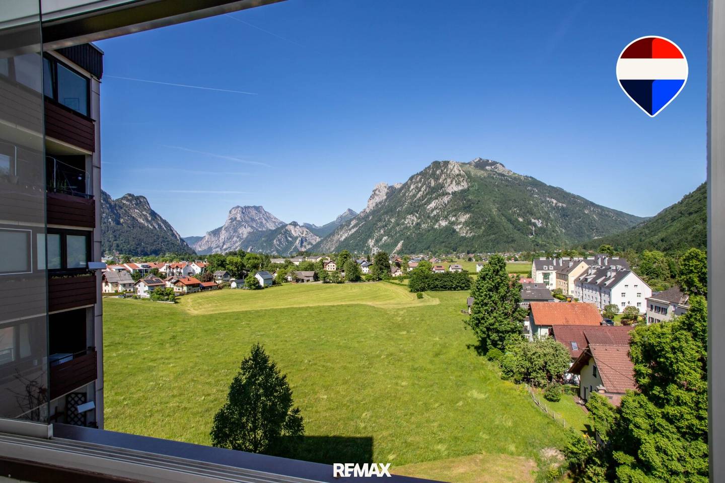 Wohnung Traunsteinblick Loggia und Garage