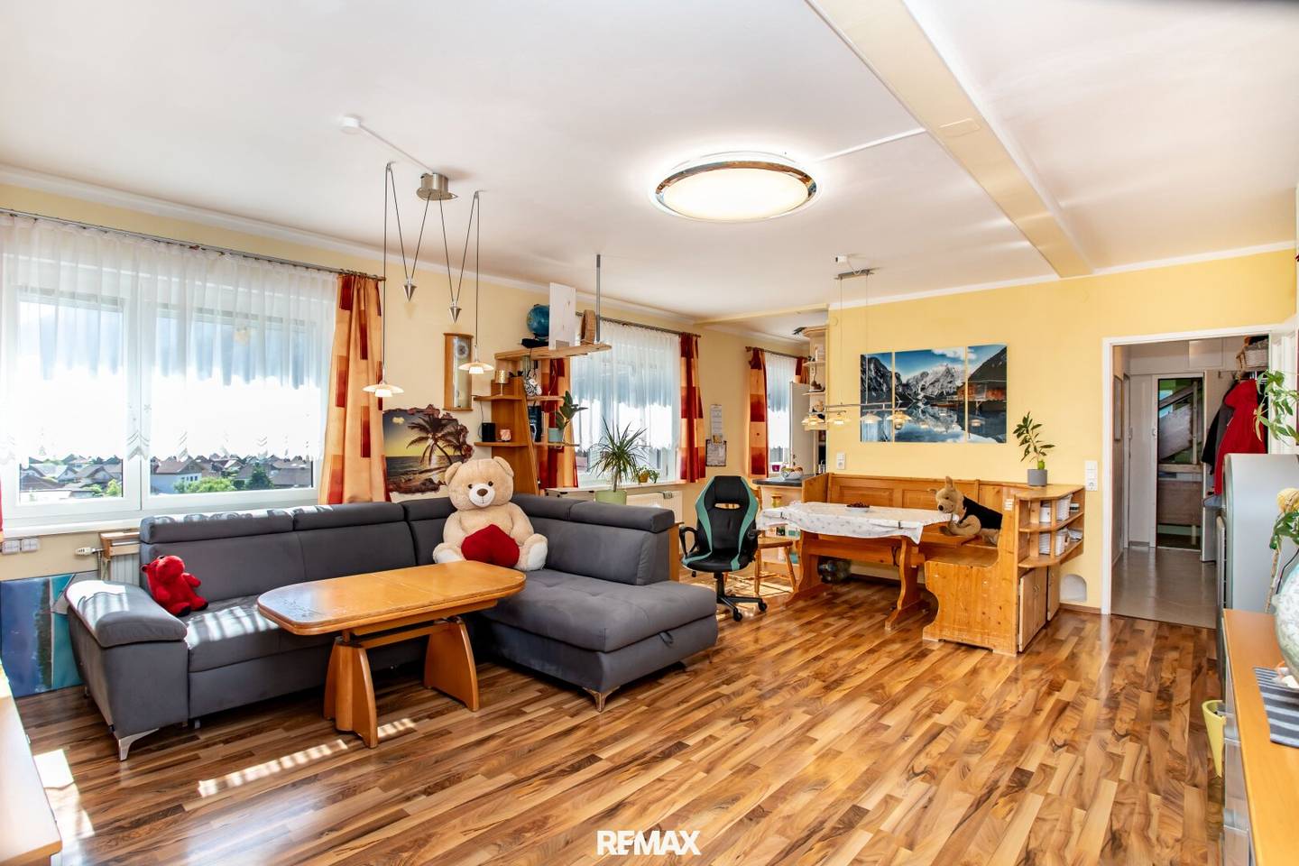 Wohnung Traunsteinblick Loggia und Garage