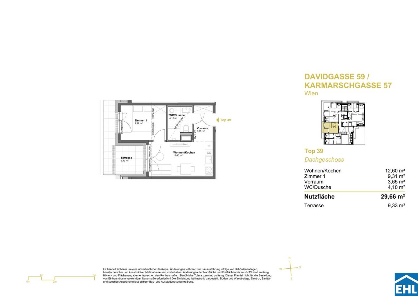 Erstbezug Wohnung mit Terrasse und Tiefgarage
