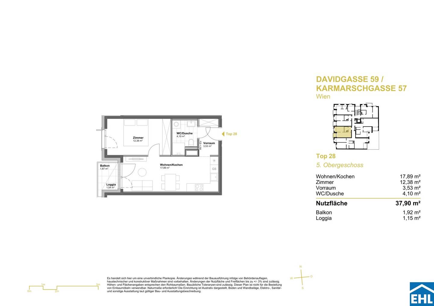 Investment apartment Favoriten Balcony Garage