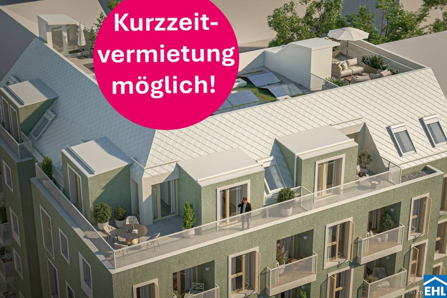 Wohnung Erstbezug mit Tiefgarage und Freiflächen