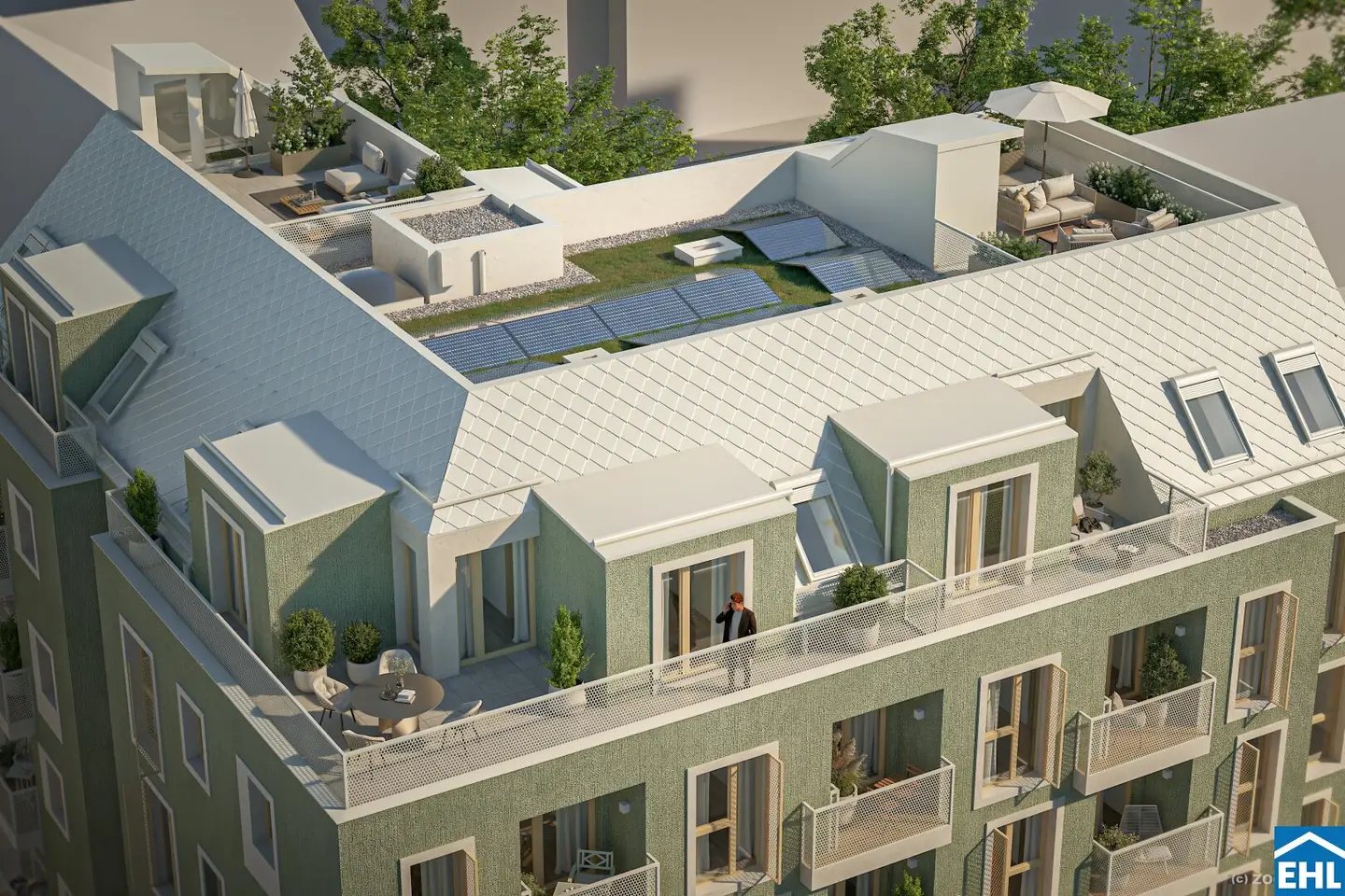 Wohnung Neubau in Favoriten mit Freiflächen