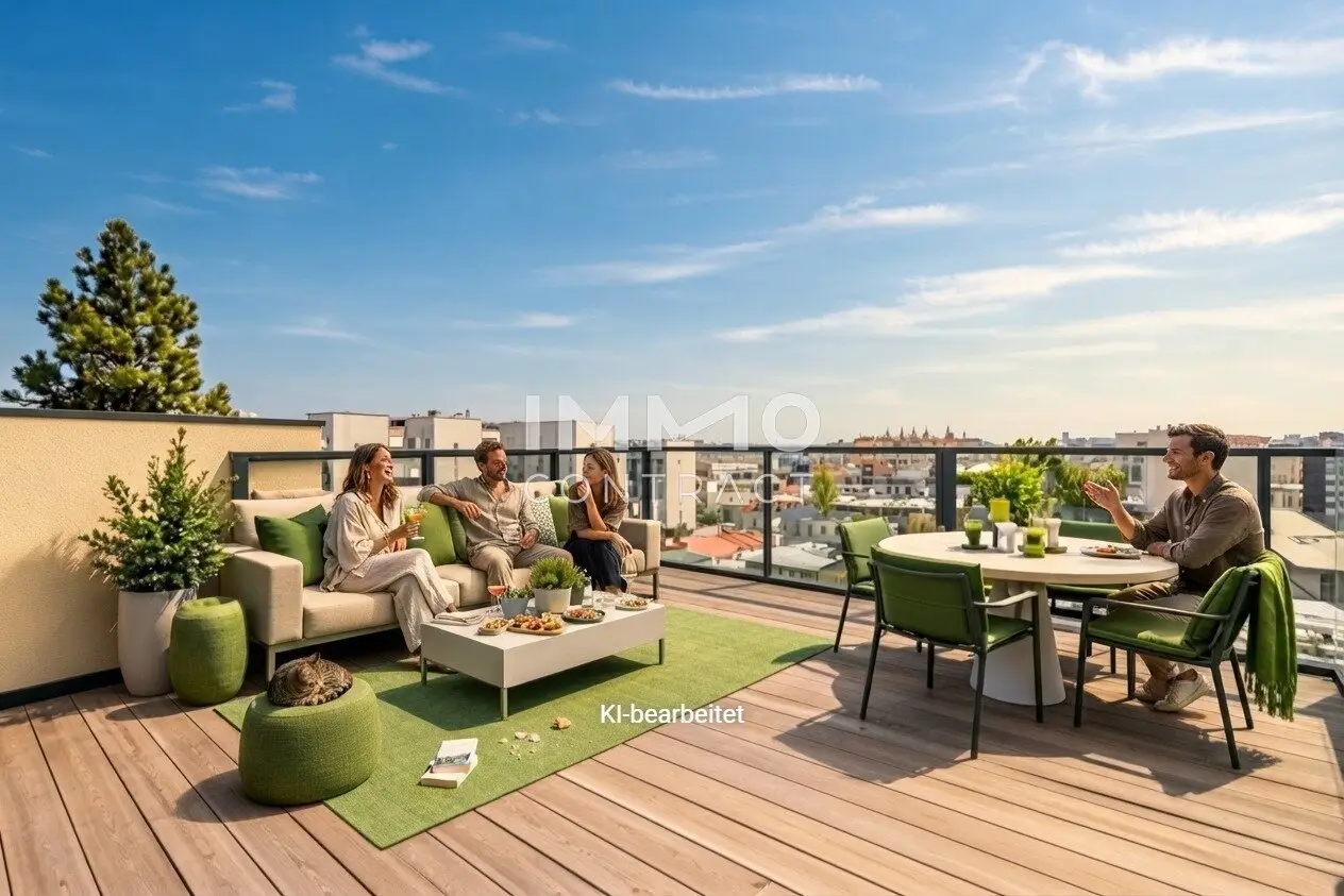 Wohnung nahe AKH Wien große Terrasse Tiefgarage
