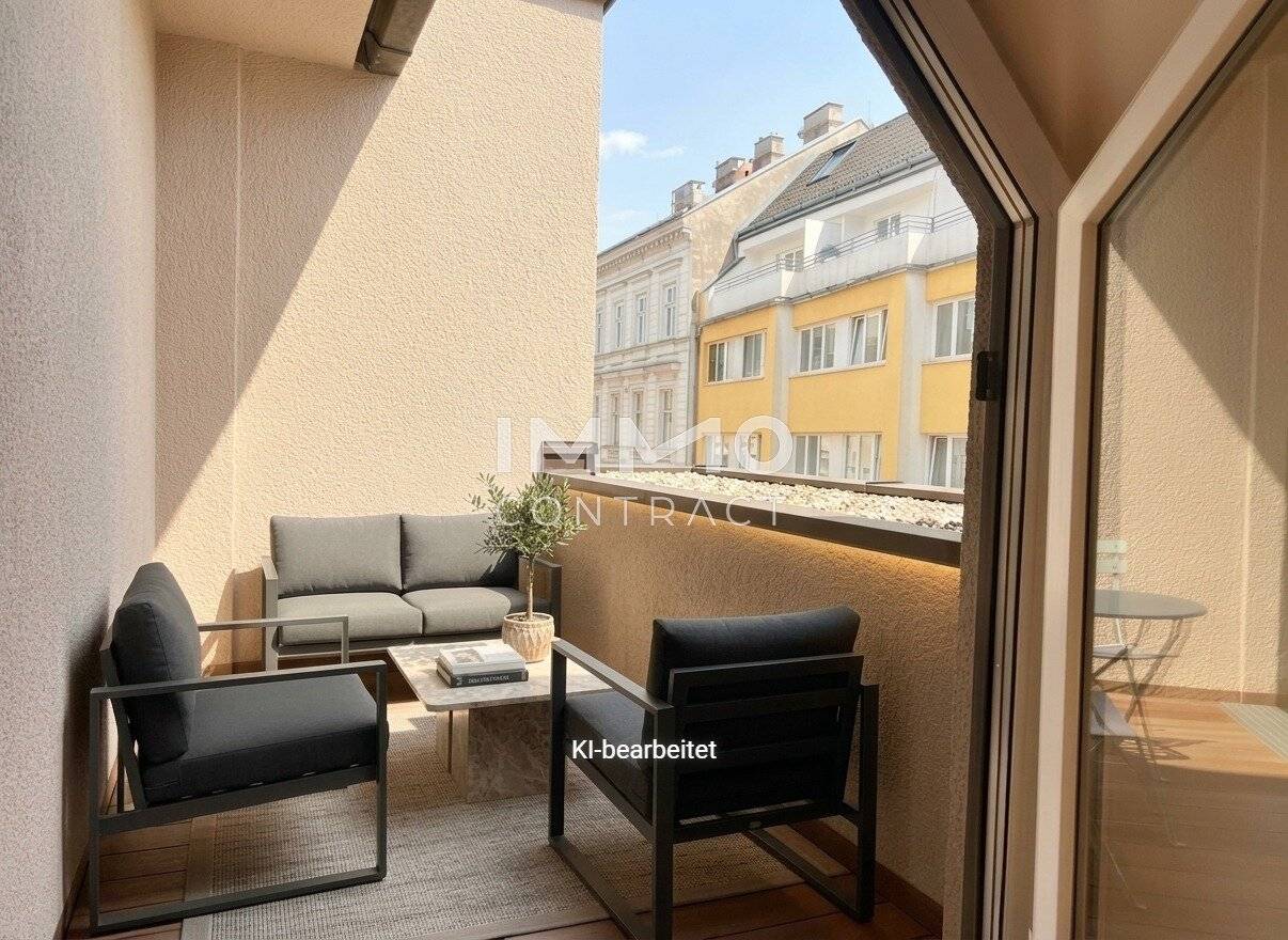 Dachgeschosswohnung nahe AKH Wien mit Terrasse