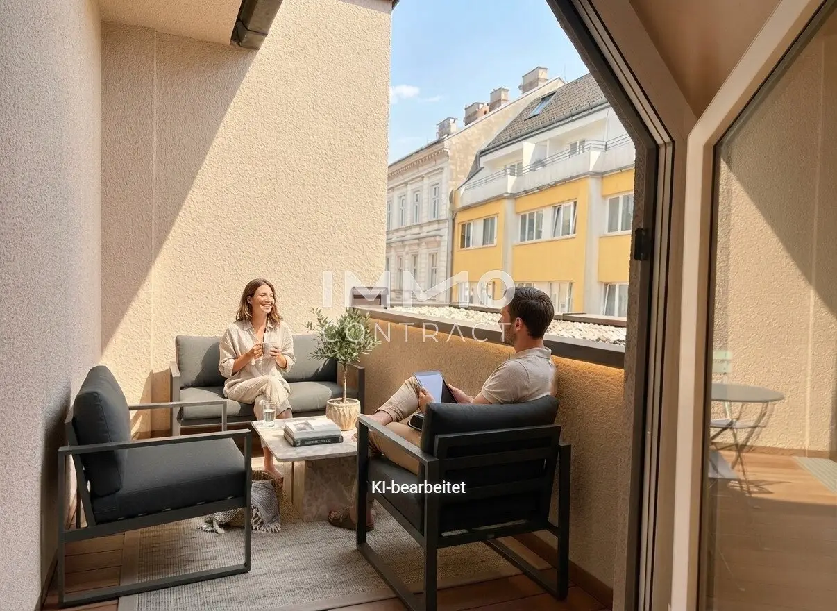 Dachgeschosswohnung nahe AKH Wien mit Terrasse