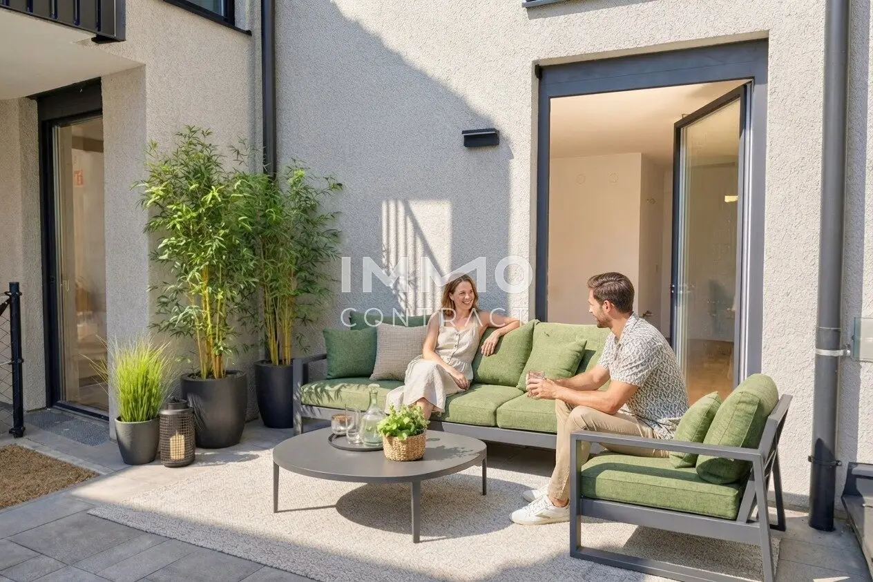 Wohnung mit Garten und Terrasse nahe Uni