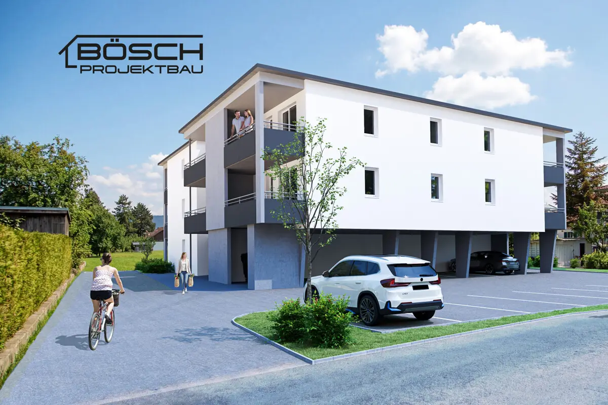 Brand new apartment in a quiet location near Lake Constance with balcony