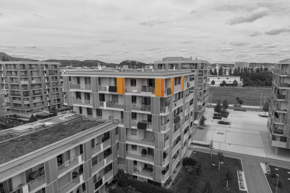 Neubauwohnung im letzten Liftstock mit Terrasse