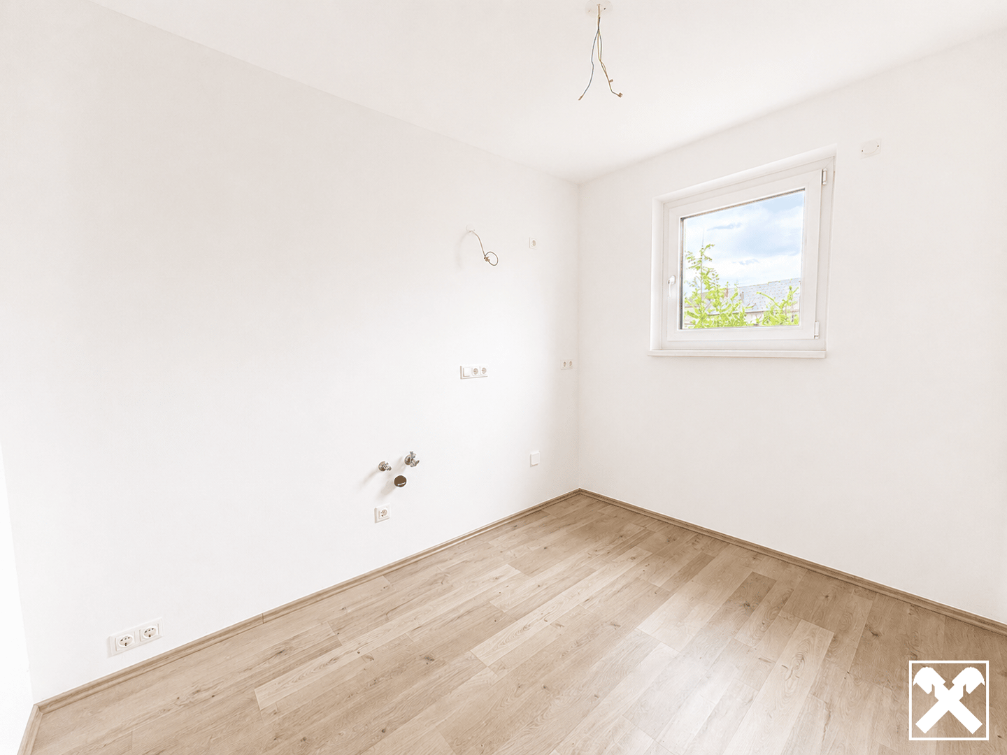 Wohnung Neubau mit Garten und Terrasse